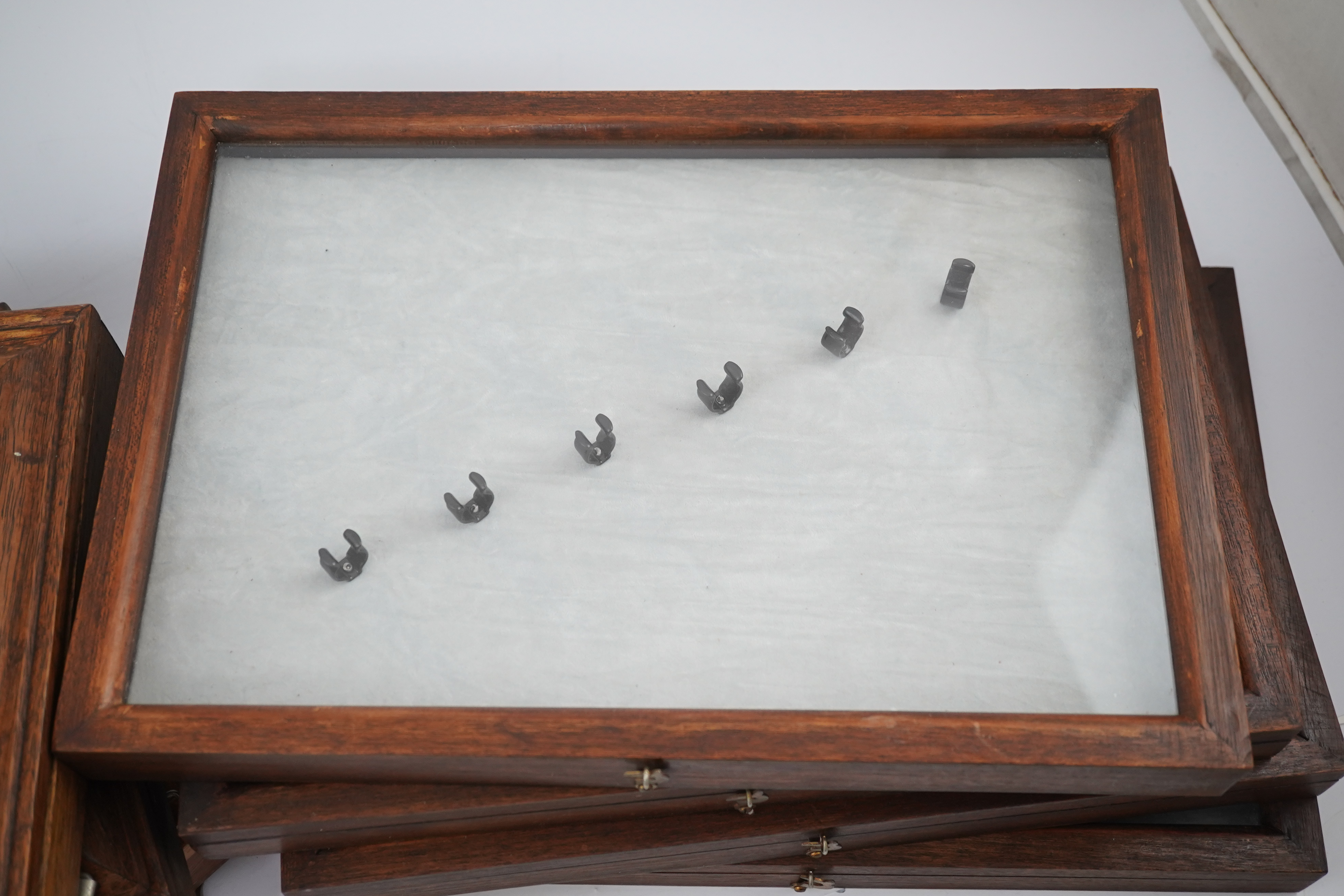 Fountain pen wall display cabinets (7)